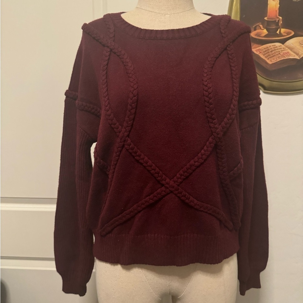 Belldini maroon sweater
